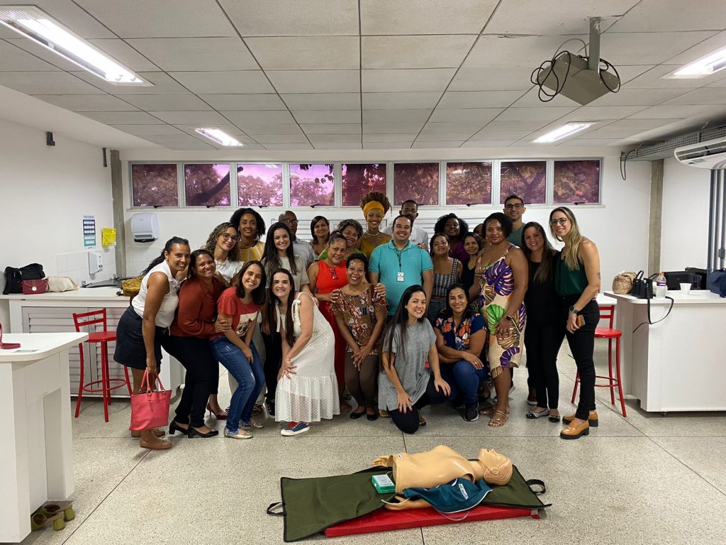 Curso BLS é realizado em parceria com a Faculdade Bahiana de Medicina