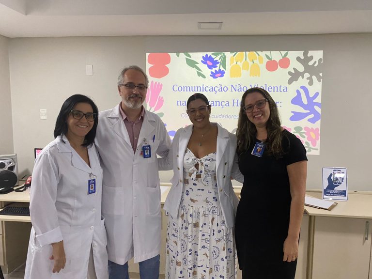 Hospital Jorge Valente promove palestra sobre Comunicação Não Violenta