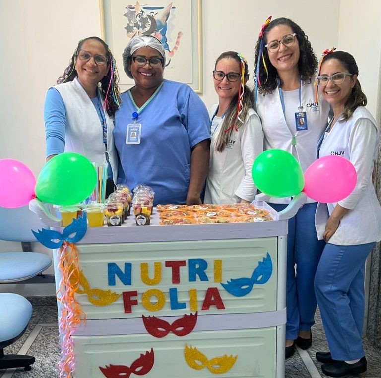Nutri Folia leva saúde, alegria e sabor para a Pediatria do Hospital Jorge Valente