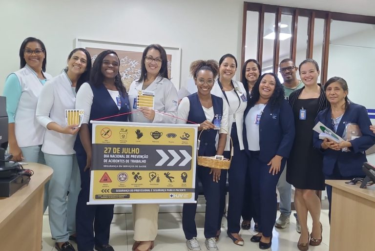 SESMT promove ação itinerante e reforça a prevenção de acidentes no Hospital Jorge Valente