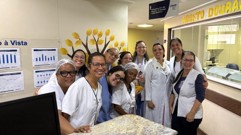 Agosto Dourado: HJV encerra campanha reforçando a importância da rede de apoio à amamentação